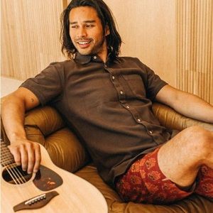 Taylor Stitch THE SHORT SLEEVE CALIFORNIA IN ESPRESSO PIQUE Size 38